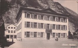 Netstal GL // ca. 1920 Schulhaus