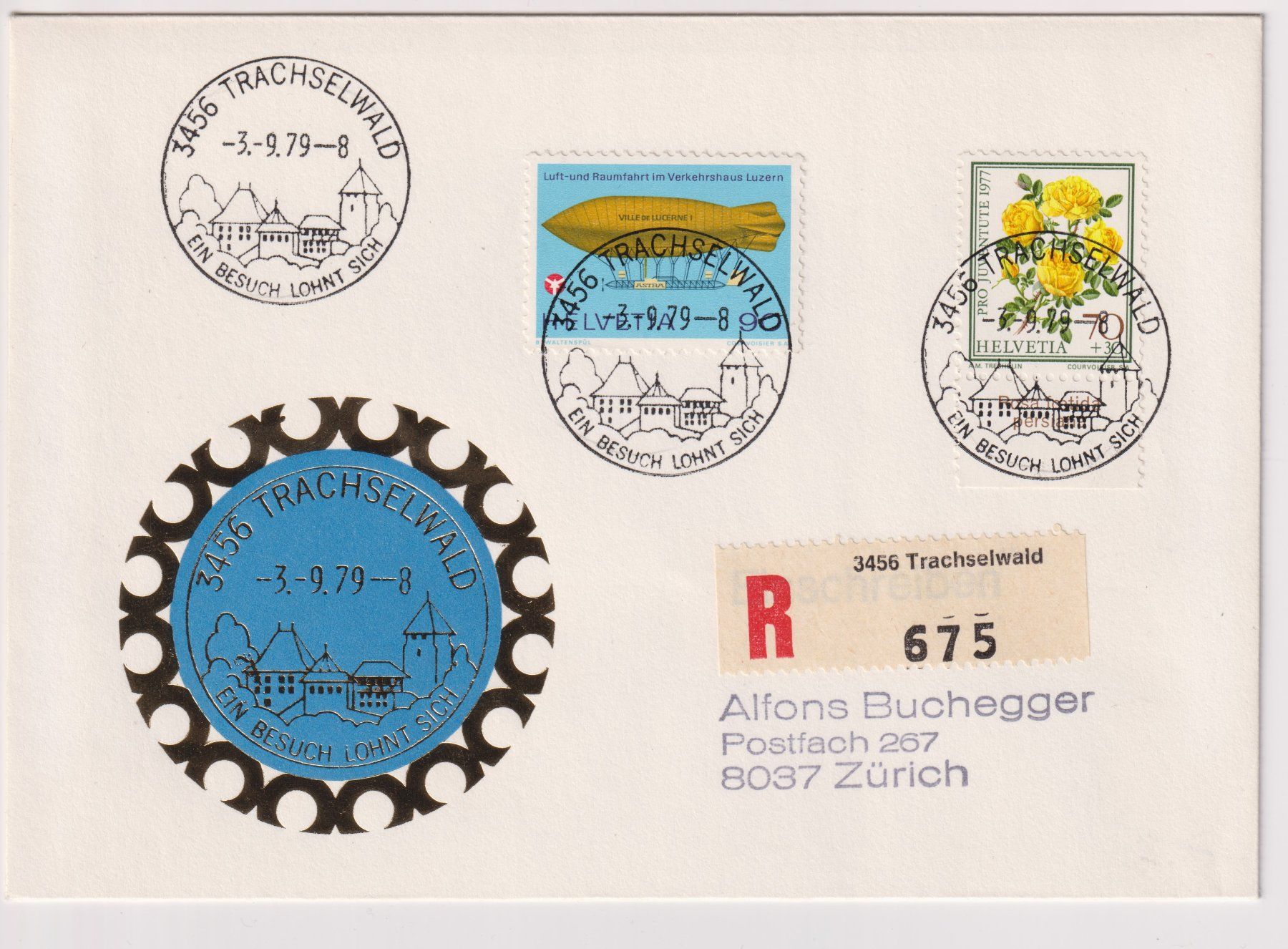 Alle Briefmarken: Trachselwald, alt und neu – Gebraucht aus Bellach von qsearch 1