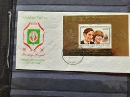 Brief Togo 1. Tag  (Hochzeit Charles & Diana 1981)