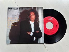 MICHAEL BOLTON tolle Single How Am I supposed to live 80's