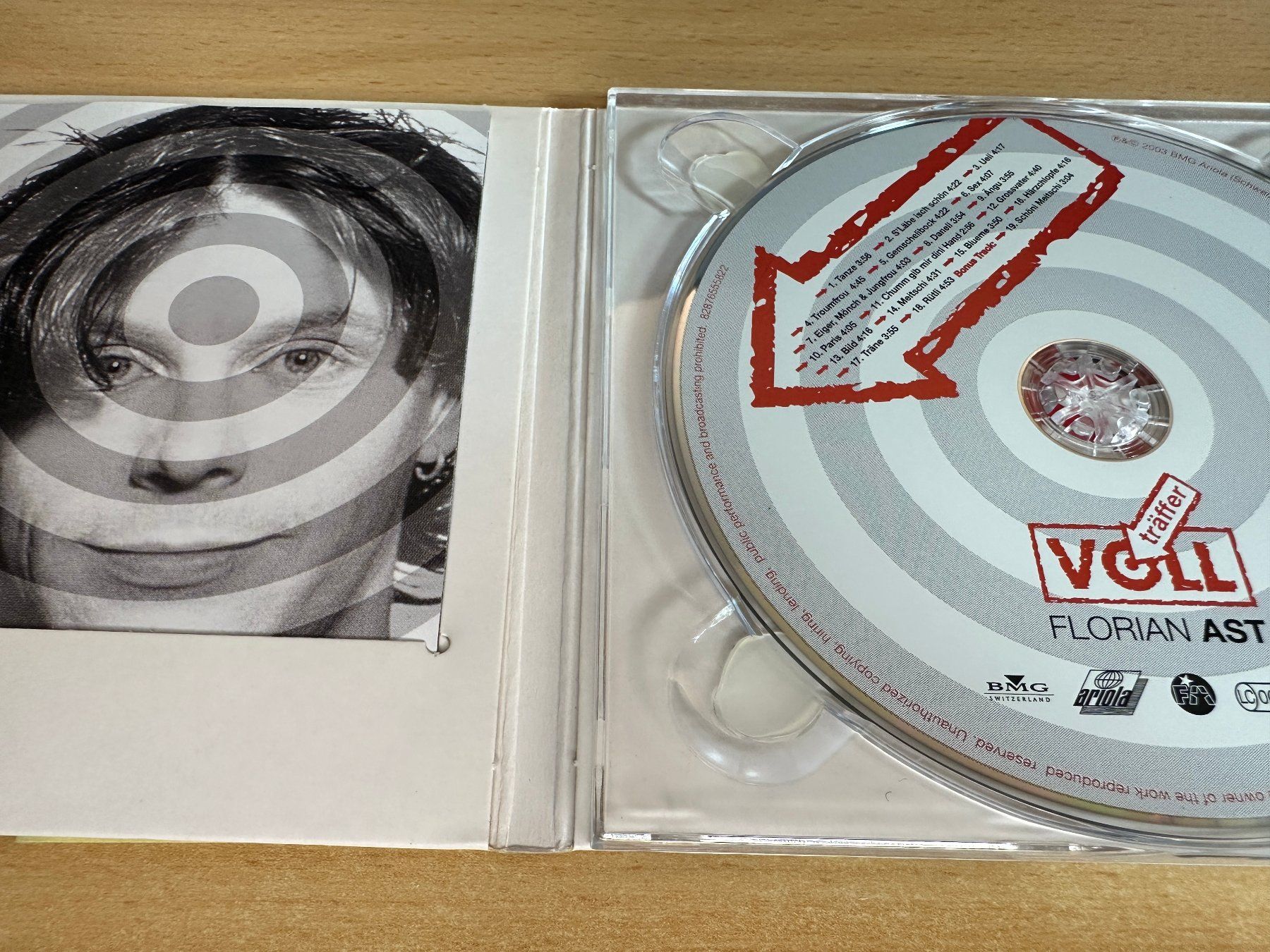 CD: Florian Ast – Vollträffer – Usato da Rikon im Tösstal venduto da Alpenmutz 2