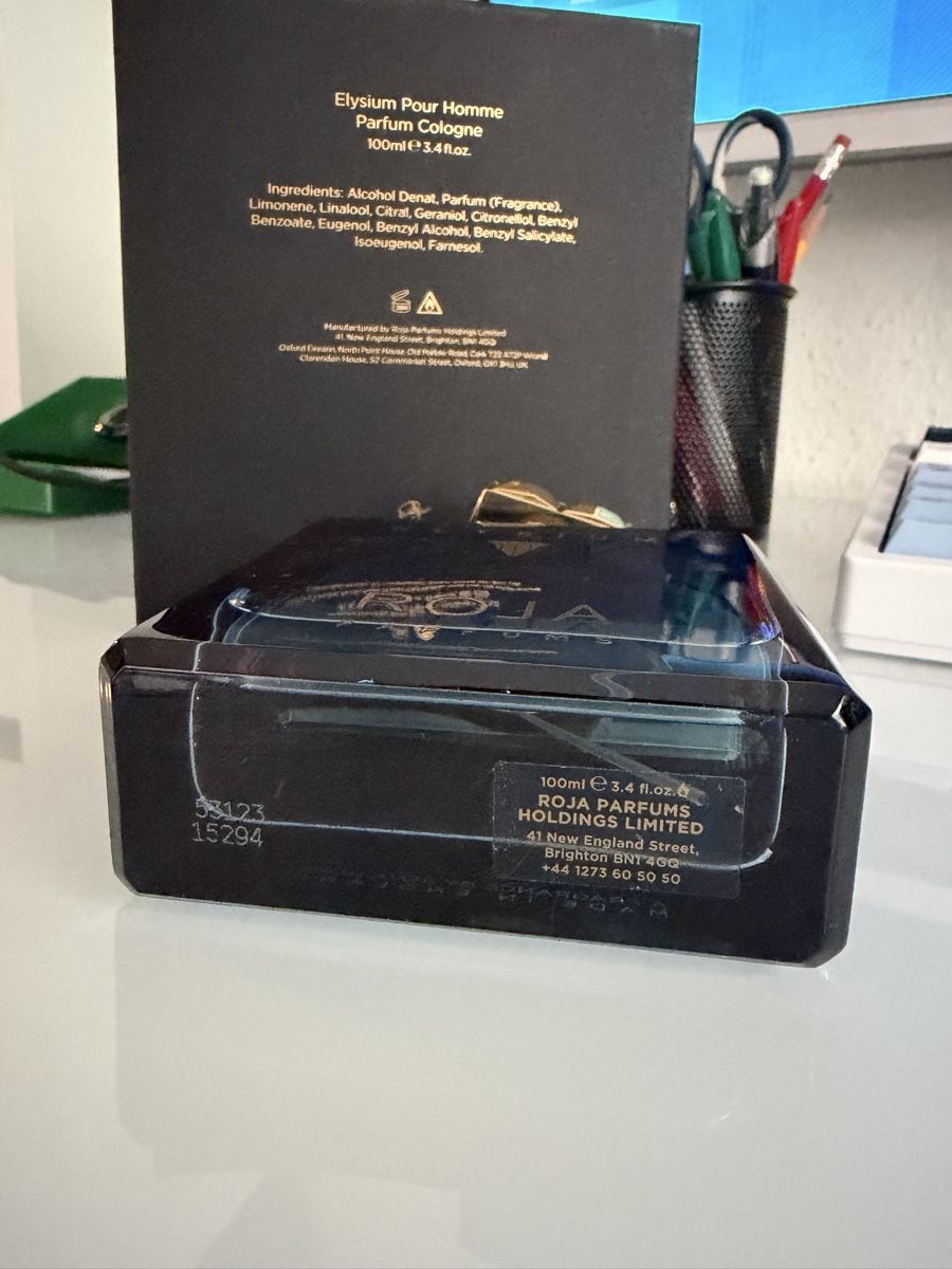 Roja Parfum & Eau de Toilette: ROJA Elysium Parfum Cologne – Gebraucht aus Genève von szmcmxcii 2