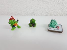 3 Froschfiguren