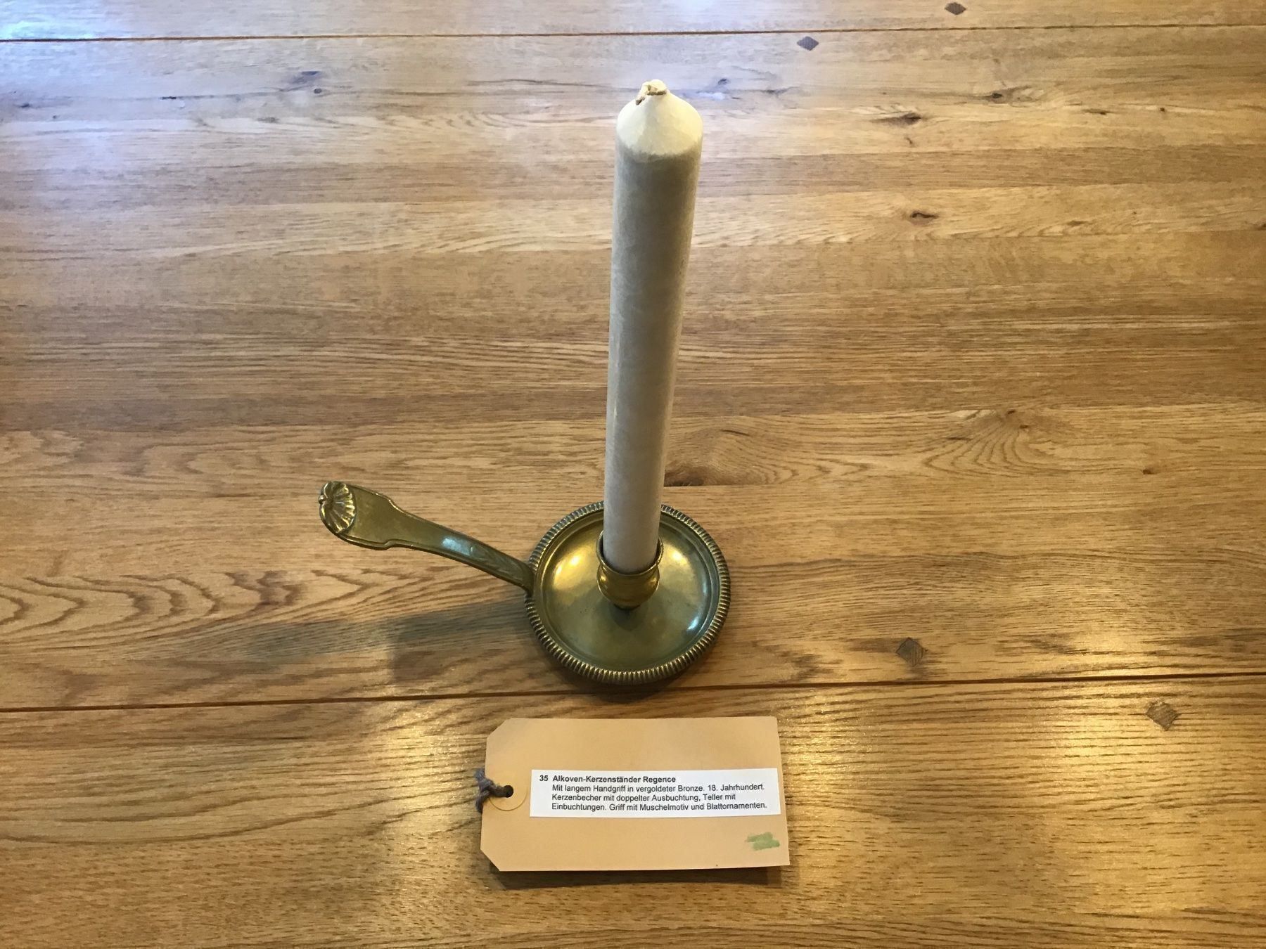 Bougeoirs: Kerzenständer antik Bronze vergoldet – D'occasion à Reinach BL par Vegasjack
