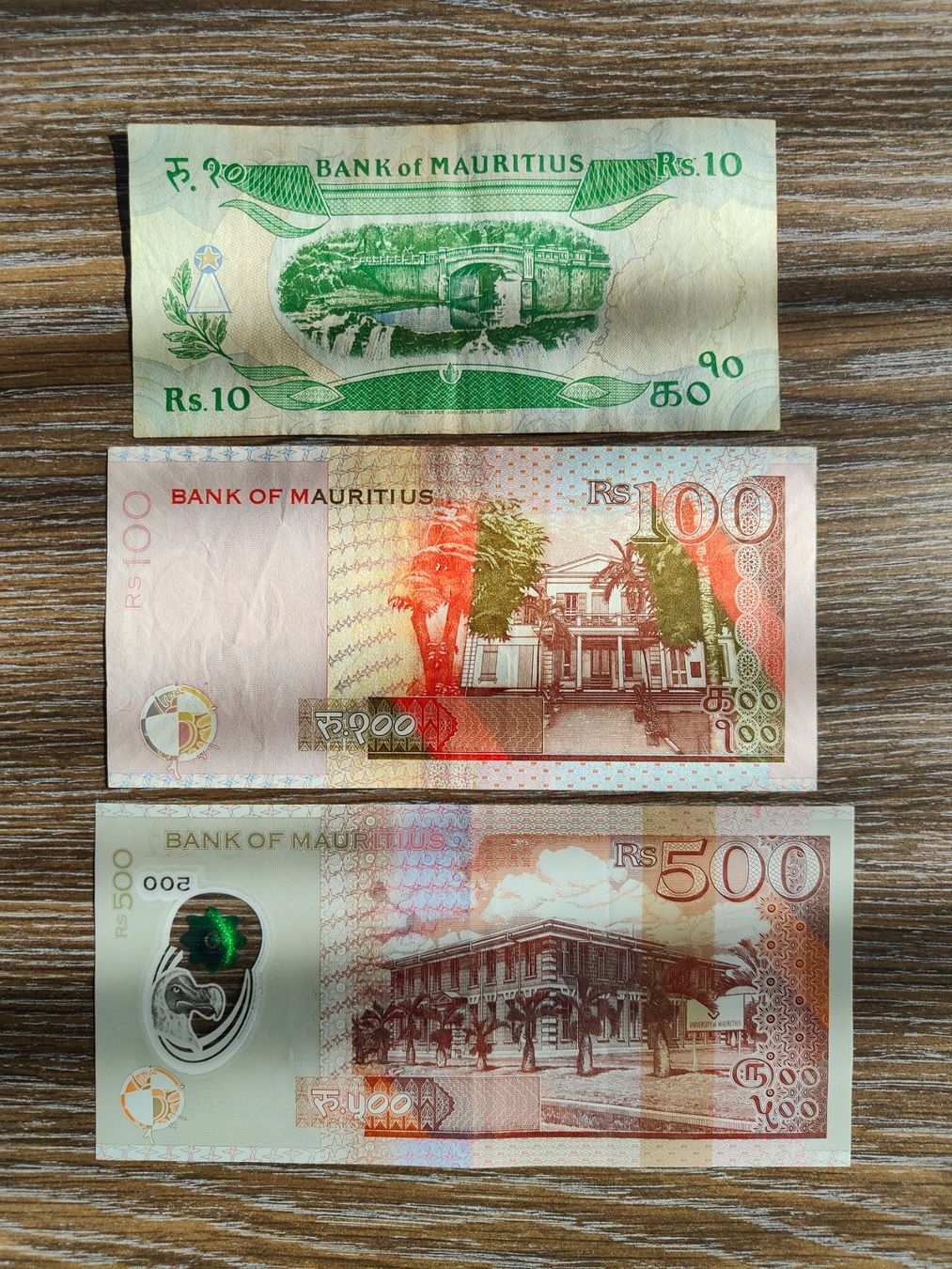 Banconote: LOT Mauritius 3 Stück !!!!!! – Usato da Flaach venduto da Lonzo99 1