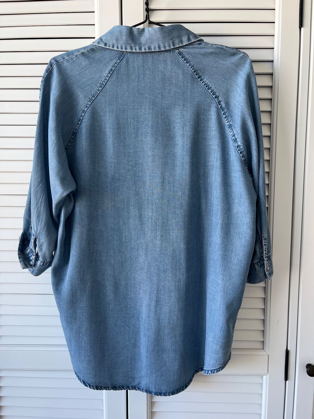 Camicette: Jeans-Bluse, Gr.XS (aber eher S) – Usato da Glattpark(Opfikon) venduto da ste_n99y 3