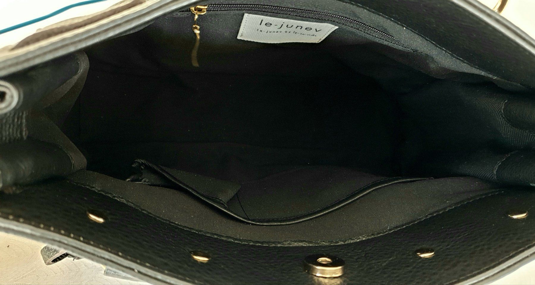 Borse da donna: Elegante Echtleder Schwarze Handtasche - NEU – Nuovo e nell'imballaggio originale da Uetikon am See venduto da Kakao2 7