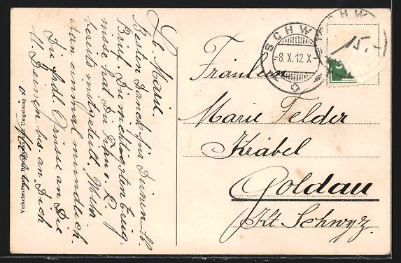 Cartes postales: Bremgarten, Riesenlinde mit Einsiedler – D'occasion à Berlin par bartko-reher 1