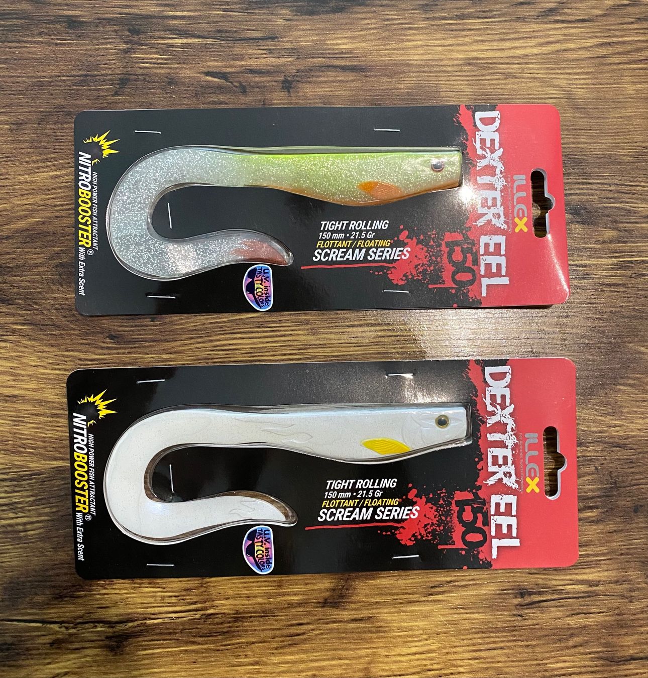 Esche: Illex DEXTER EEL 150 - 2er Set – Nuovo e nell'imballaggio originale da Widnau venduto da Fishingtackle_Oggy