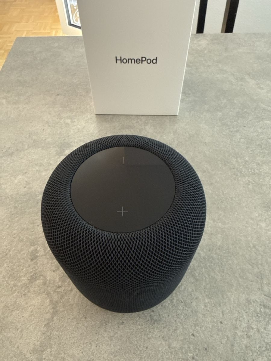 Apple Casse acustiche: Apple HomePod Smart Speaker Space Grau mit Verpackung – Usato da Goldach venduto da Twuschel 1