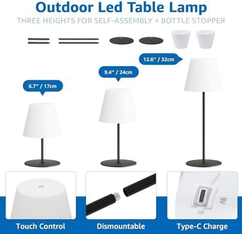 Lampen: 2 Stück Tischlampe Kabellos – Neu und originalverpackt aus Hundwil von Equiply 2