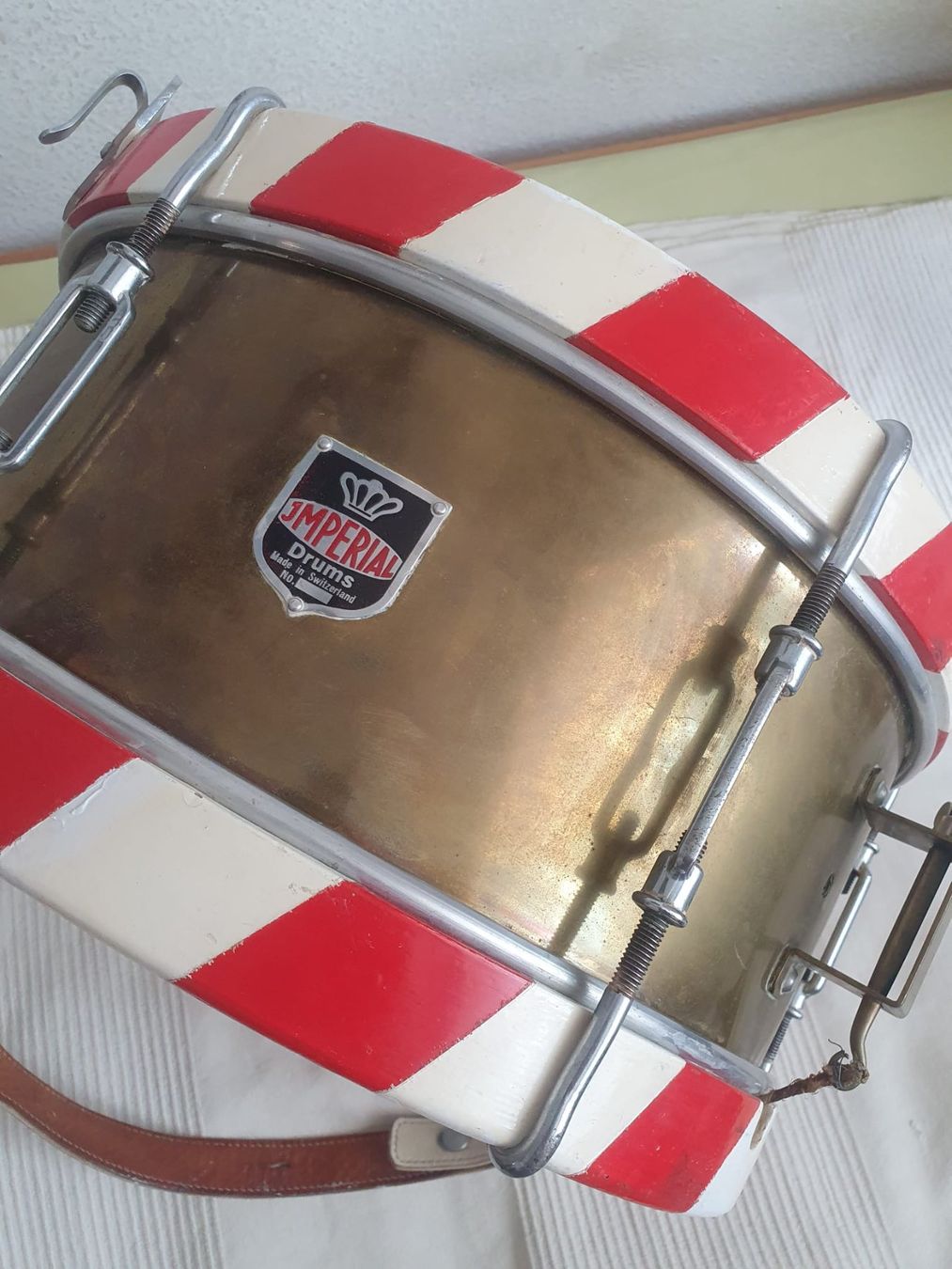 Strumenti musicali: alte Marschtrommel Imperial Ø 40cm – Usato da Basel venduto da FirstClass4000 1