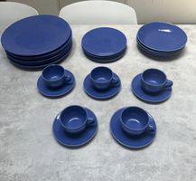 Pagnossin Geschirrset Blau 25 teilig