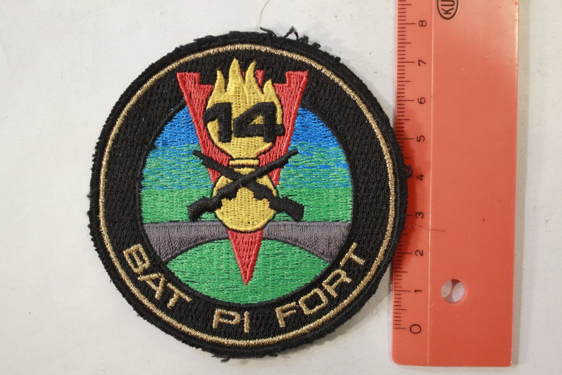 Schweizer Armee Placchette & Badge: Bat Pi fort – Usato da La plaine venduto da 7A6T2ME