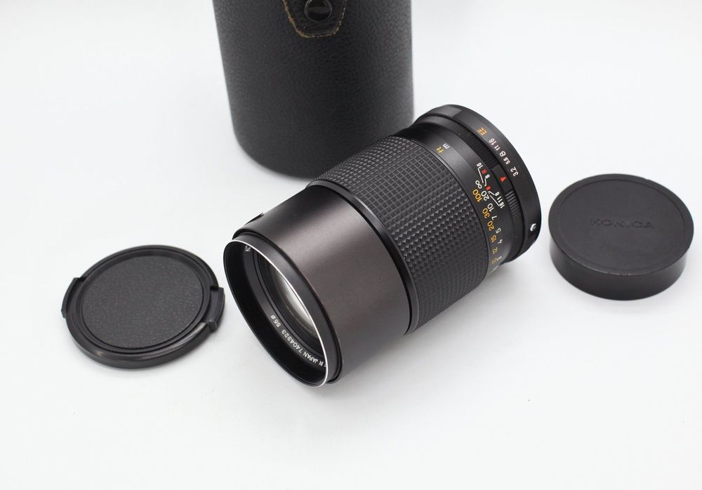 Konica Hexanon AR 135mm F3.5 konica AR mount, perfect lens