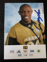 Autogrammkarte Louis Crayton Fussball GC Zürich guter Zustan