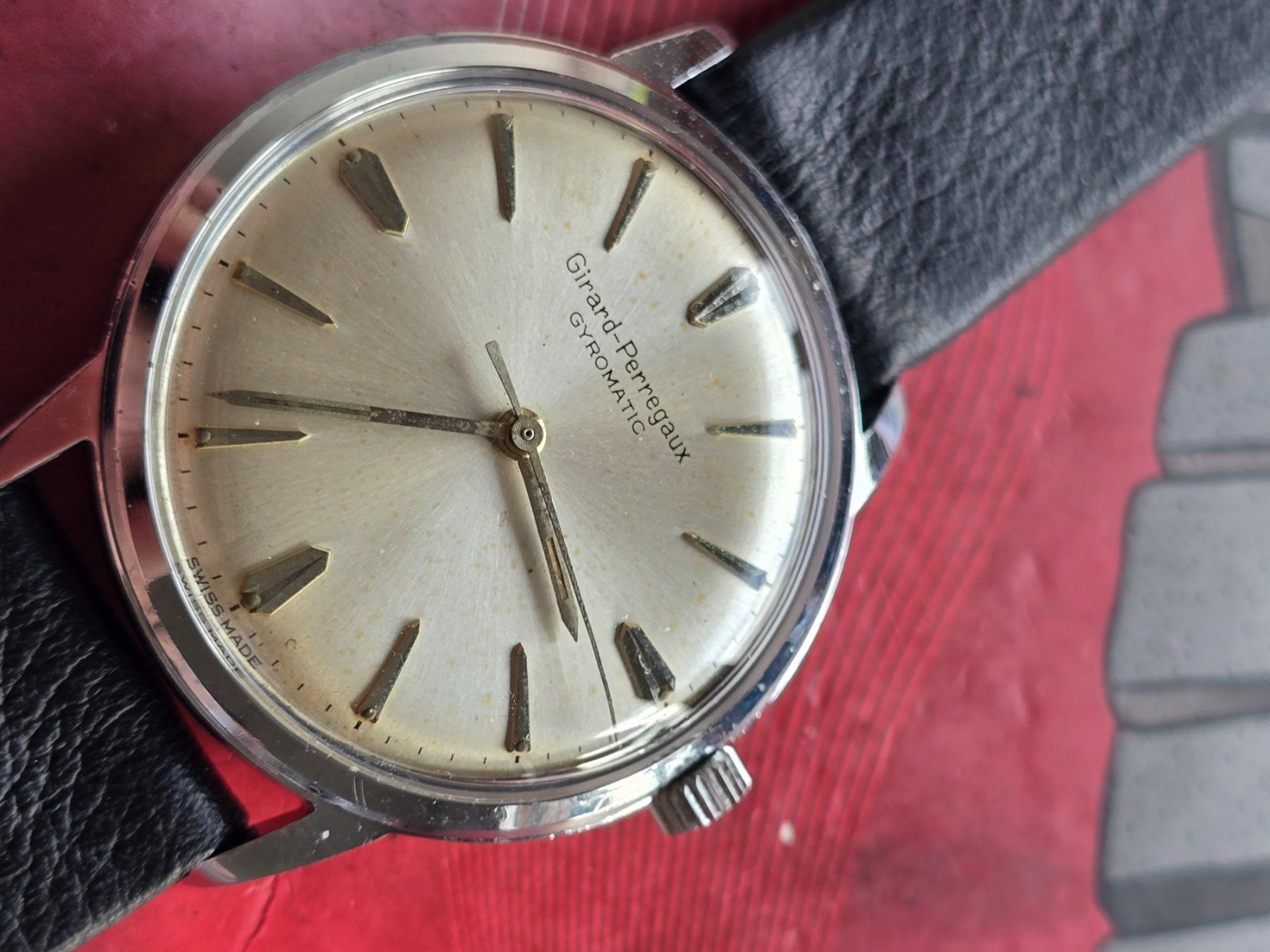 Girard-Perregaux Uhren: 311 Girard Perregaux Gyromatic ca1960 Wunderschoen – Gebraucht aus Muri AG von Corredor 7