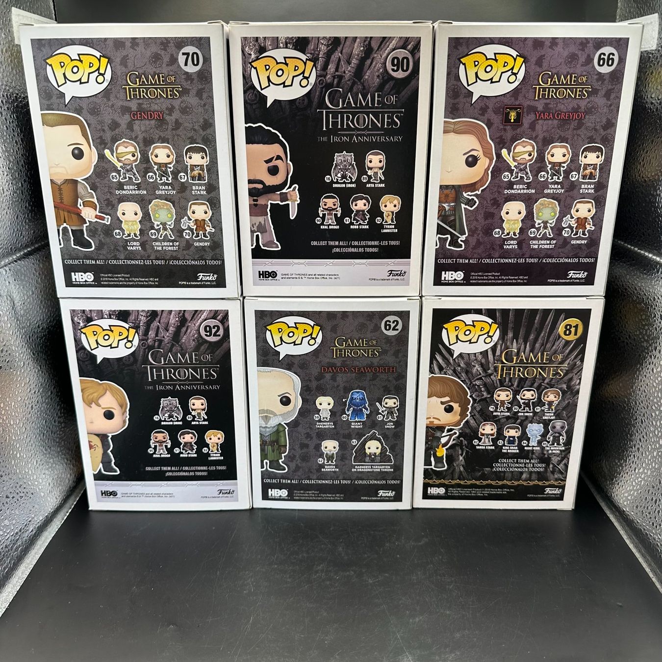 Funko Statuette: Funko Pop Game of Thrones 6Stk Sammlung – Usato da Düdingen venduto da Nerdworld 1