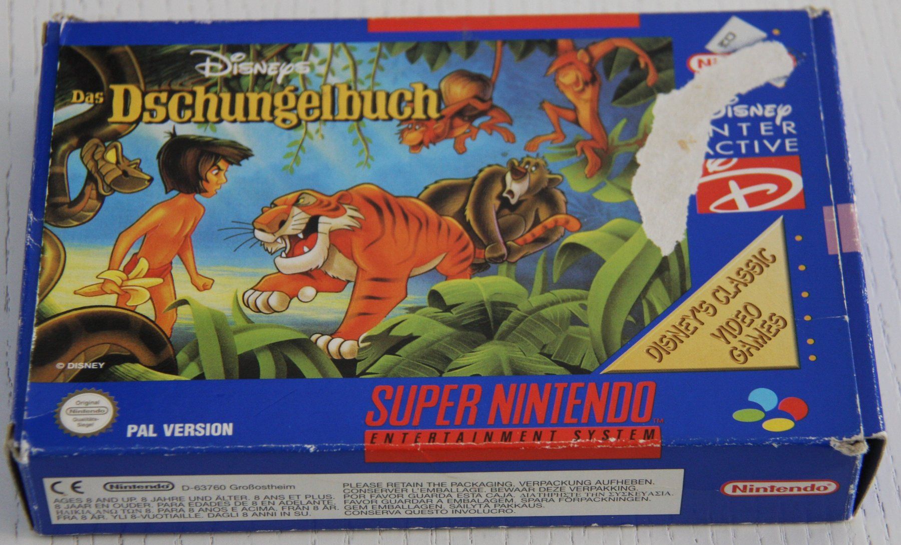 Giochi: SNES Das Dschungelbuch – Usato da Fisibach venduto da Retrogames24 1
