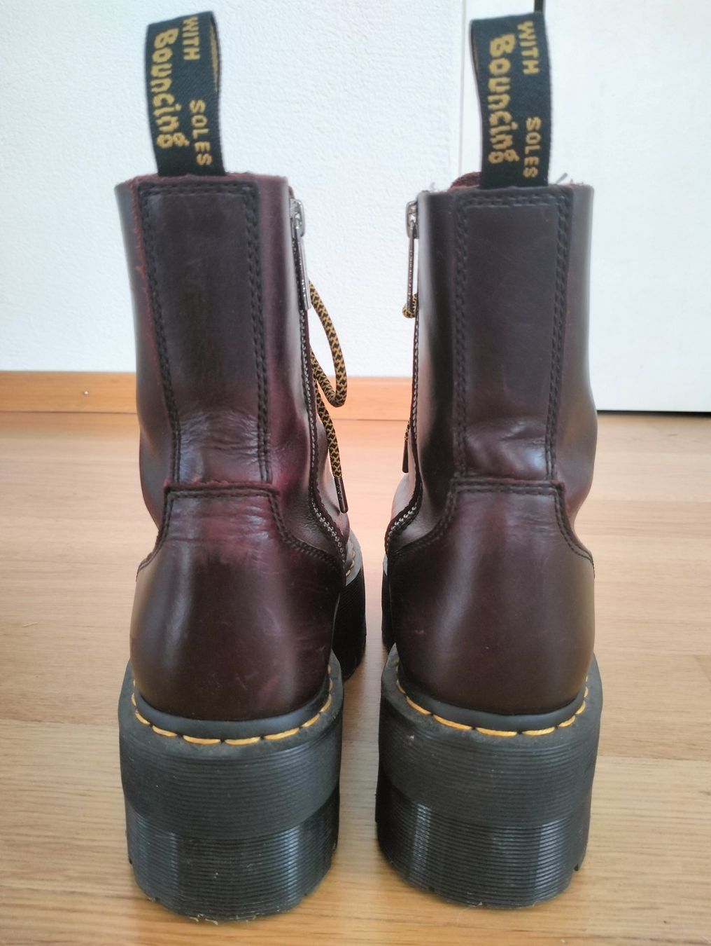 Dr. Martens Herrenschuhe: Dr. Martens Plateau Stiefel – Gebraucht aus Widnau von rapid3 1