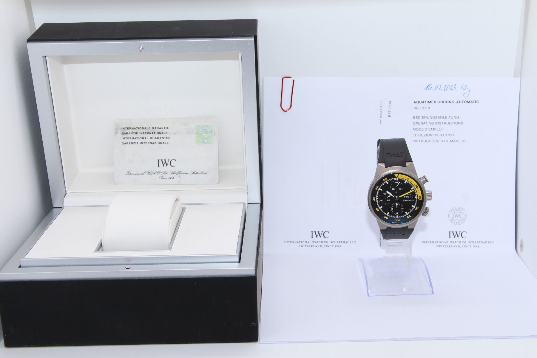 IWC Orologi: IWC Aquatimer Chronograph Ref. IW371918, Box und Papiere – Usato da Zug venduto da eMDi_Collection 8