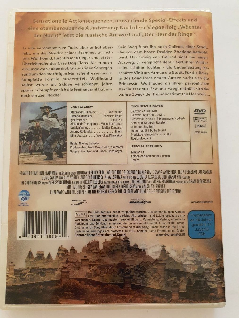 Tutti i DVDs: Wolfhound – Usato da Oberdorf BL venduto da BaldenEagle 1