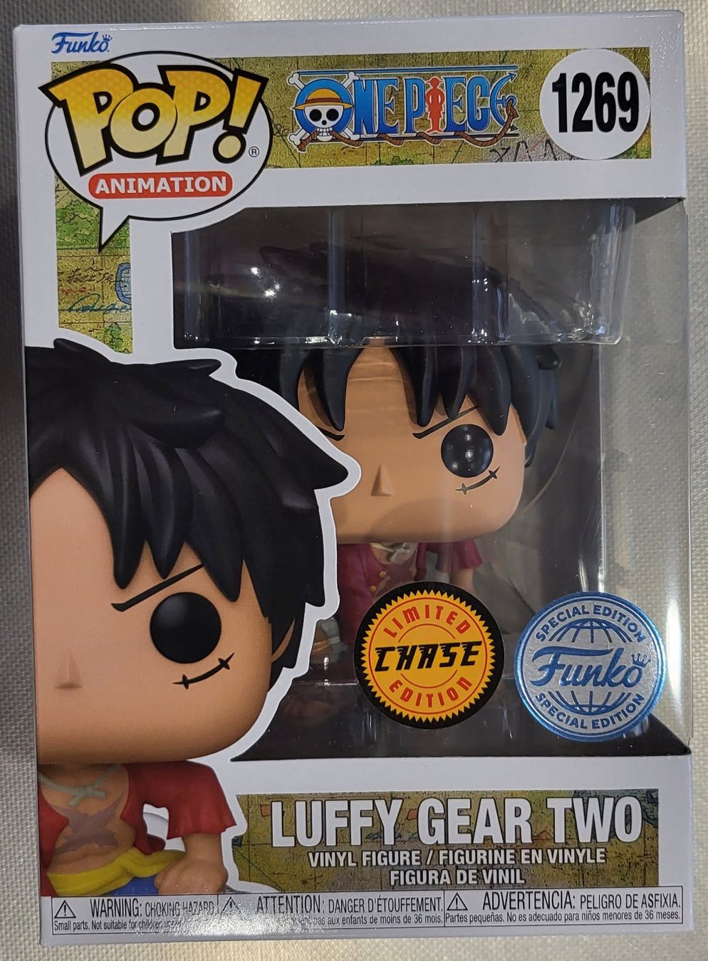 Funko Figuren: Funko Pop One Piece   Luffy Gear Two CHASE – Neu und originalverpackt aus Montet (Glâne) von KOADA