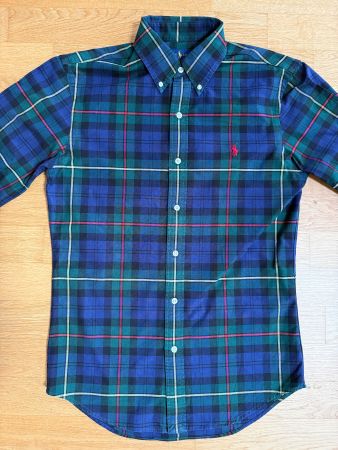 Ralph Lauren Hemd Stretch Oxford Grösse S Slim Fit