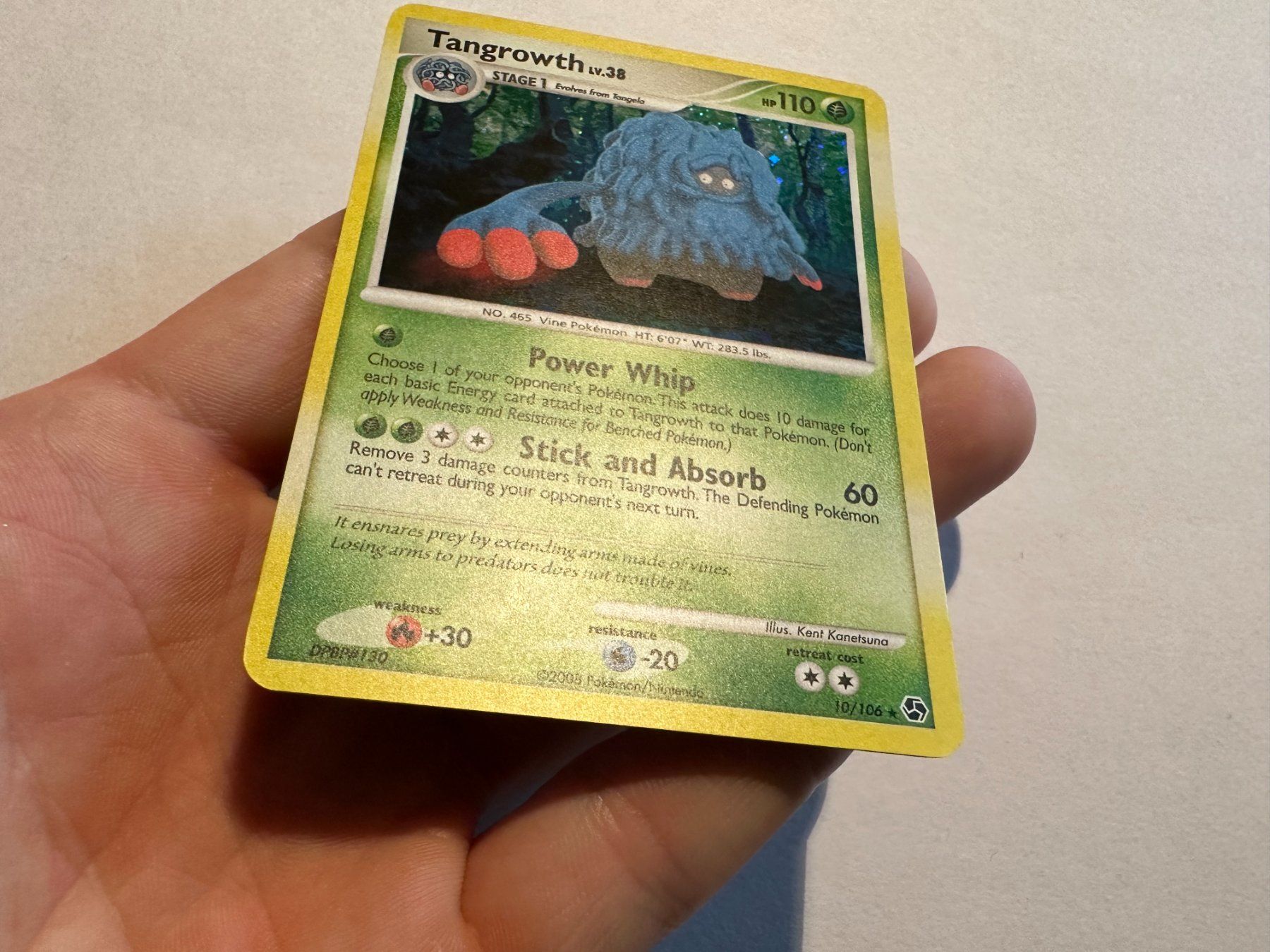 Pokémon Carte collezionabili: Tangrowth holo D&P Great Encounters EN – Usato da Hagendorn venduto da Pokecollectorch 1
