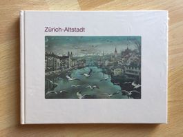 Zurich Altstadt in alten Ansichtkarten