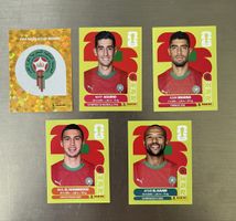 Panini WM 26 Sticker MAR 1,6,9,14,20