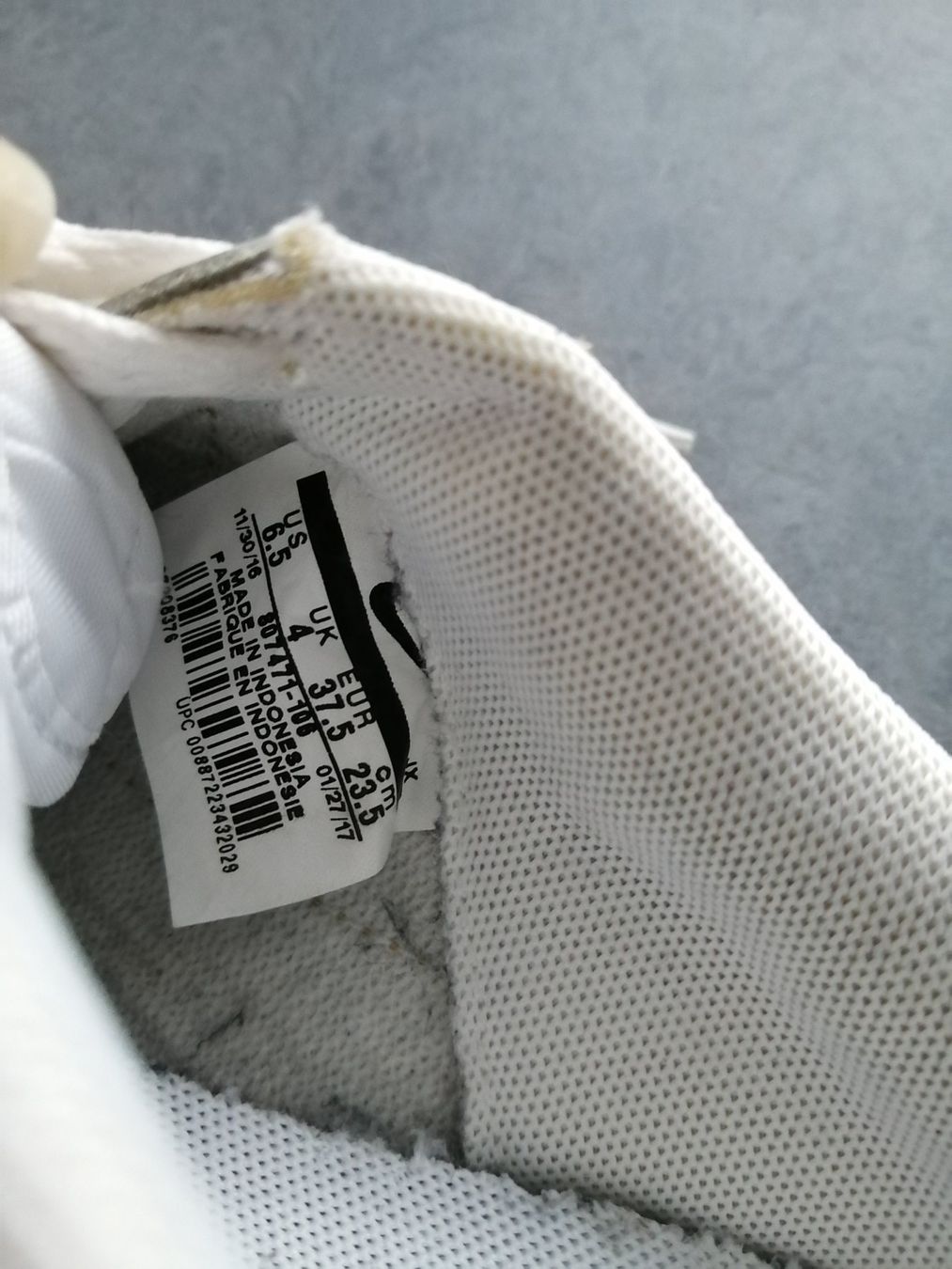 Nike Damenschuhe: Sneakers aus echtem Leder. Nike Gr..37,5 – Gebraucht aus Buchrain von nat_pl5p 7