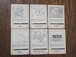 One Piece Card Game: Music Event Rare Set EN - 6 Karten EB02