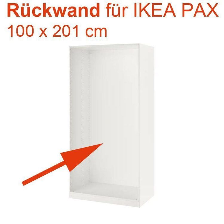Rückwand für IKEA PAX 100 x 201 cm Kaufen auf Ricardo