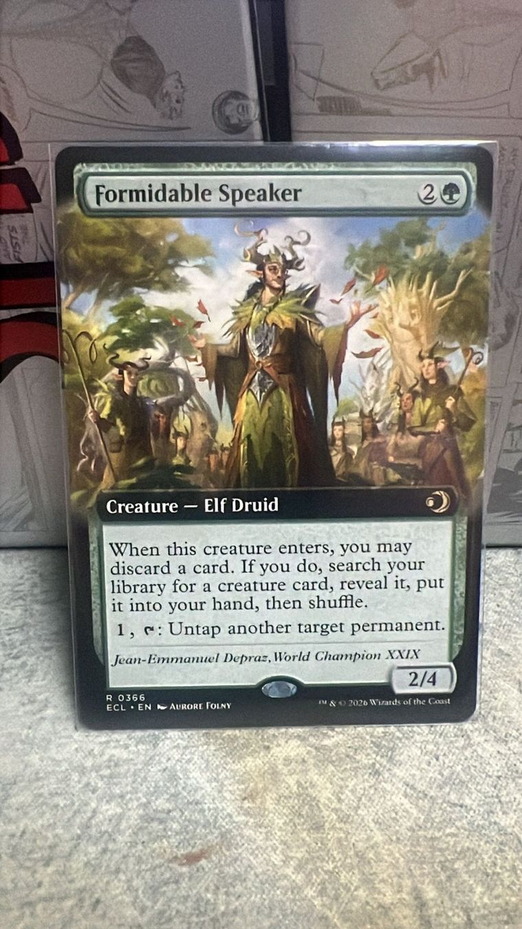 Magic The Gathering Carte collezionabili: Formidable Speaker Extended – Nuovo (secondo la descrizione) da Wilen b. Wollerau venduto da GarruksShop
