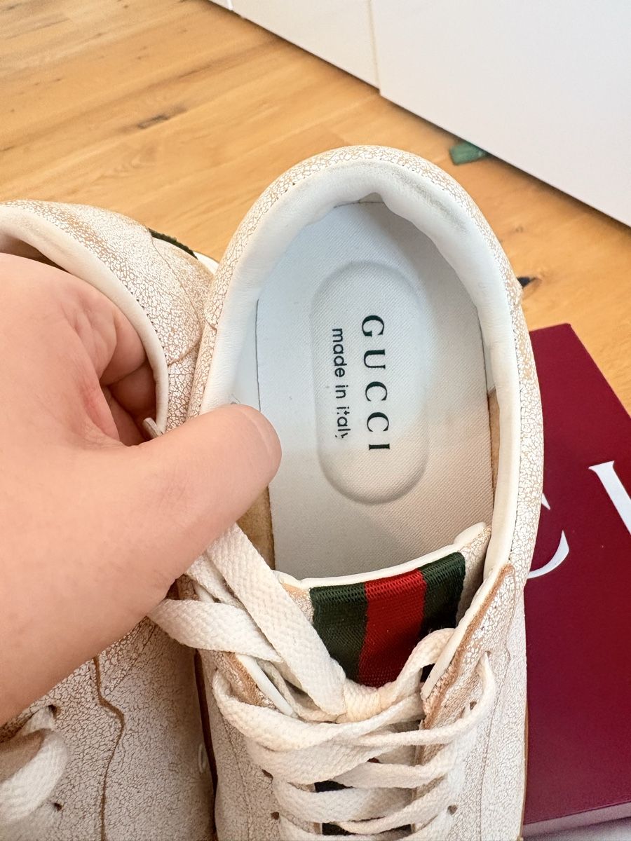 Gucci Scarpe da uomo: Gucci Sneaker weiss Grösse 41 – Usato da Ramlinsburg venduto da moma02 1