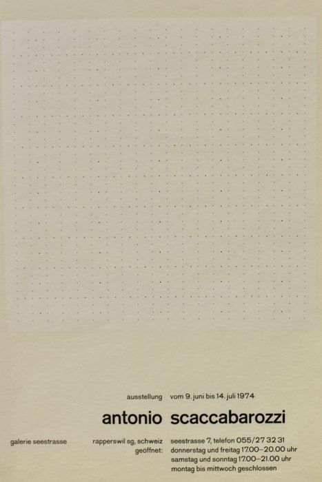Foto & Immagini: Antonio Scaccabarozzi 1974 -Plakat – Usato da Bruettisellen venduto da Collector_Store 7