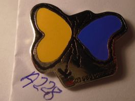 1 SBB CFF FFS Pin Logo Gelb Blau (A228)
