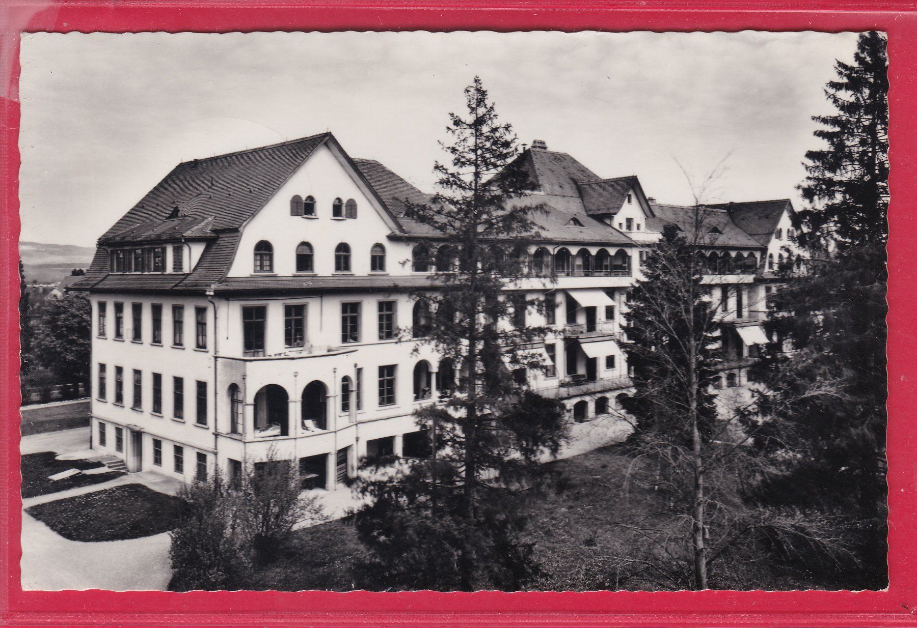 Ansichtskarten: FRAUENFELD, KANTONSSPITAL, 19.7.1966 – Gebraucht aus Oberrieden von Gebirgsstelze