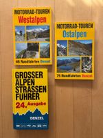 Motorrad Tourenführer Westalpen und Ostalpen Denzel