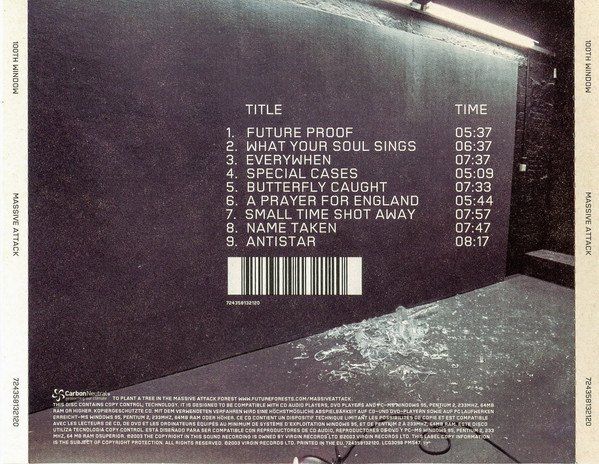 CDs: CD Massive Attack - 100th window (2003) – Gebraucht aus Möriken AG von mineralia 1