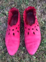 Originelle Arche Schuhe Damen rot Grösse 40
