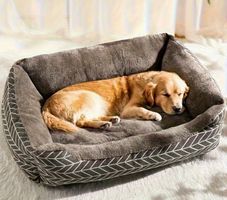 Hundebett,Hundecouch,Polsterbett,Katzen Gr.L 60 x 45 cm NEU