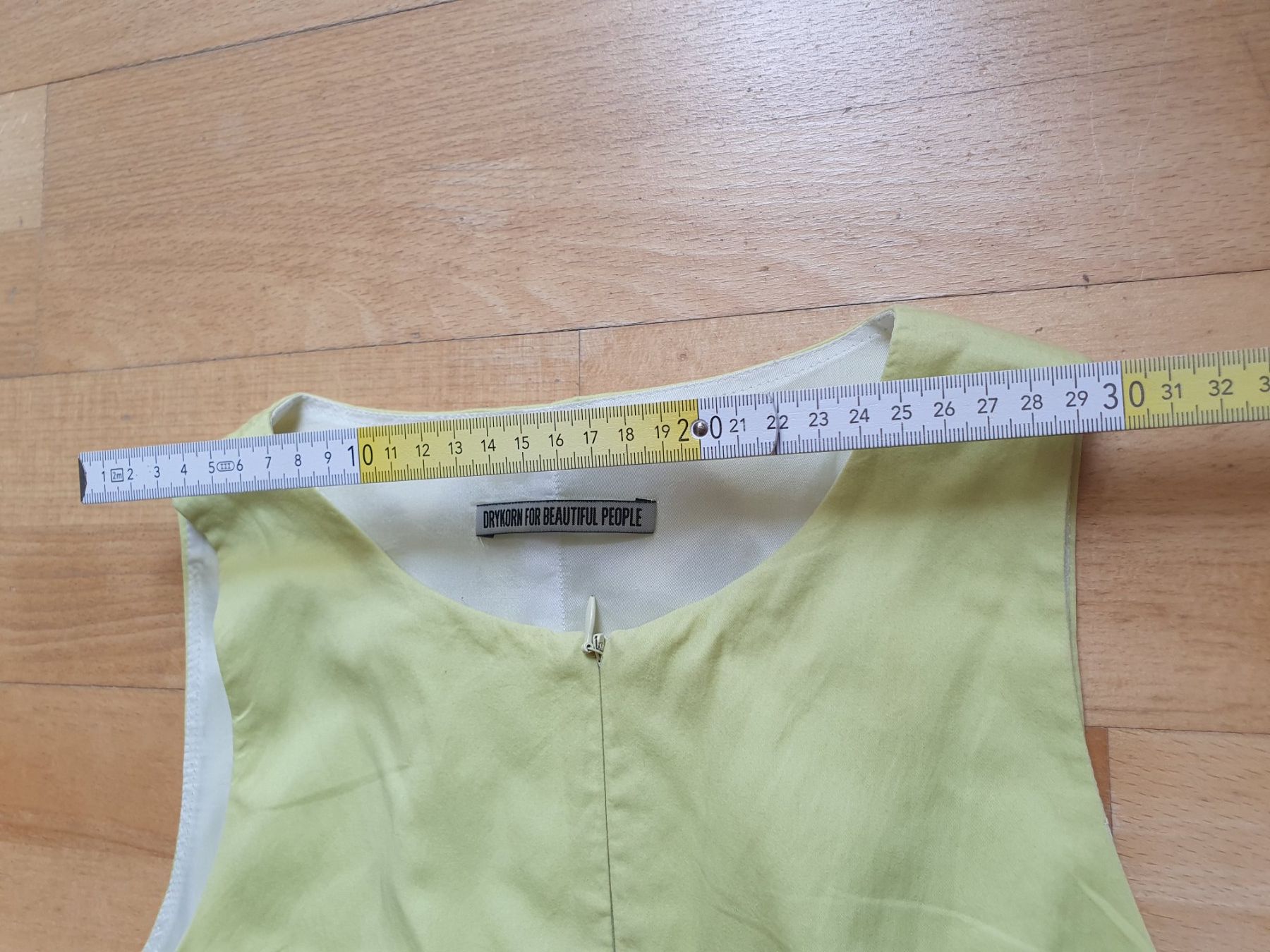Kleider: Kleid Damen 100% Baumwolle Hellgelb Grösse 36 – Gebraucht aus Kloten von Hektor44 4