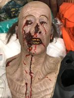 1:1 Zombie Maske Büste Walking Dead