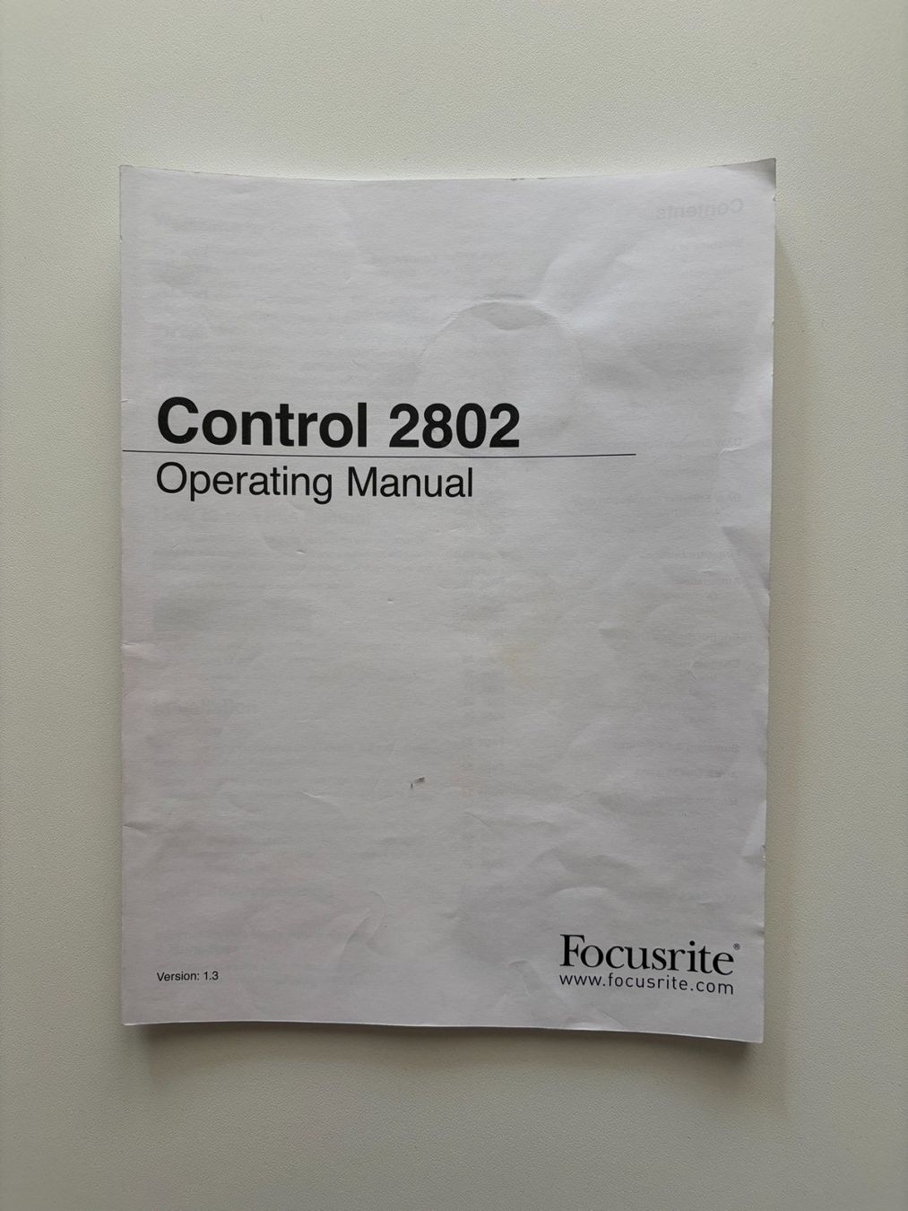 Platines de mixage: Focusrite Control 2802 Analog Summing Mixer, Bus Comp ++ – D'occasion à Horw par Scopejazz 8