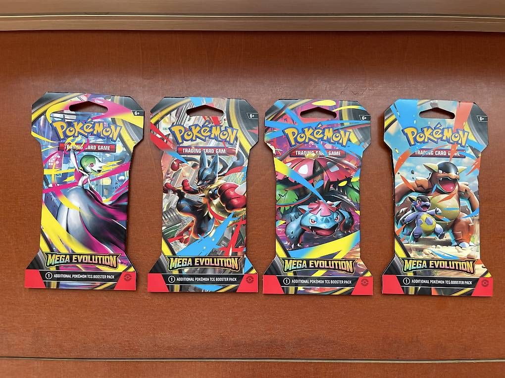 Cartes à collectionner: Pokémon Mega Evolution sleeved booster pack artwork – D'occasion à Oberengstringen par saliem_
