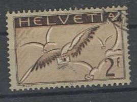 Tous les timbres: CH FLUGPOST 1933/37 GEST. – D'occasion à Dintikon par bonita099