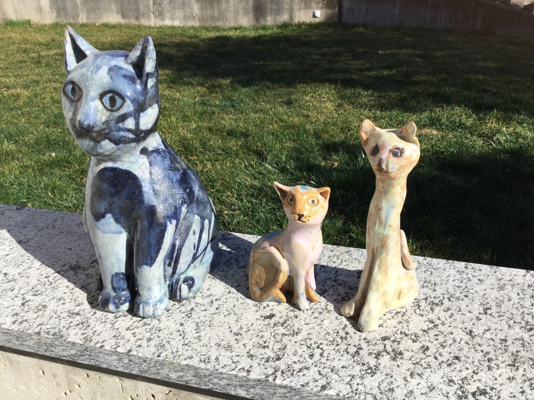 Sculture & Statue: Ceramiche - Gatti – Usato da Morbio Inferiore venduto da Ecod 3
