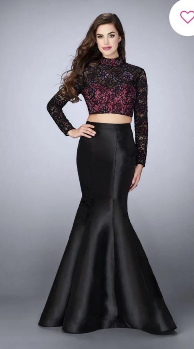 Kleider: Elegantes Abendkleid Spitze – Neu (gemäss Beschreibung) aus Perlen von H.Spa 4